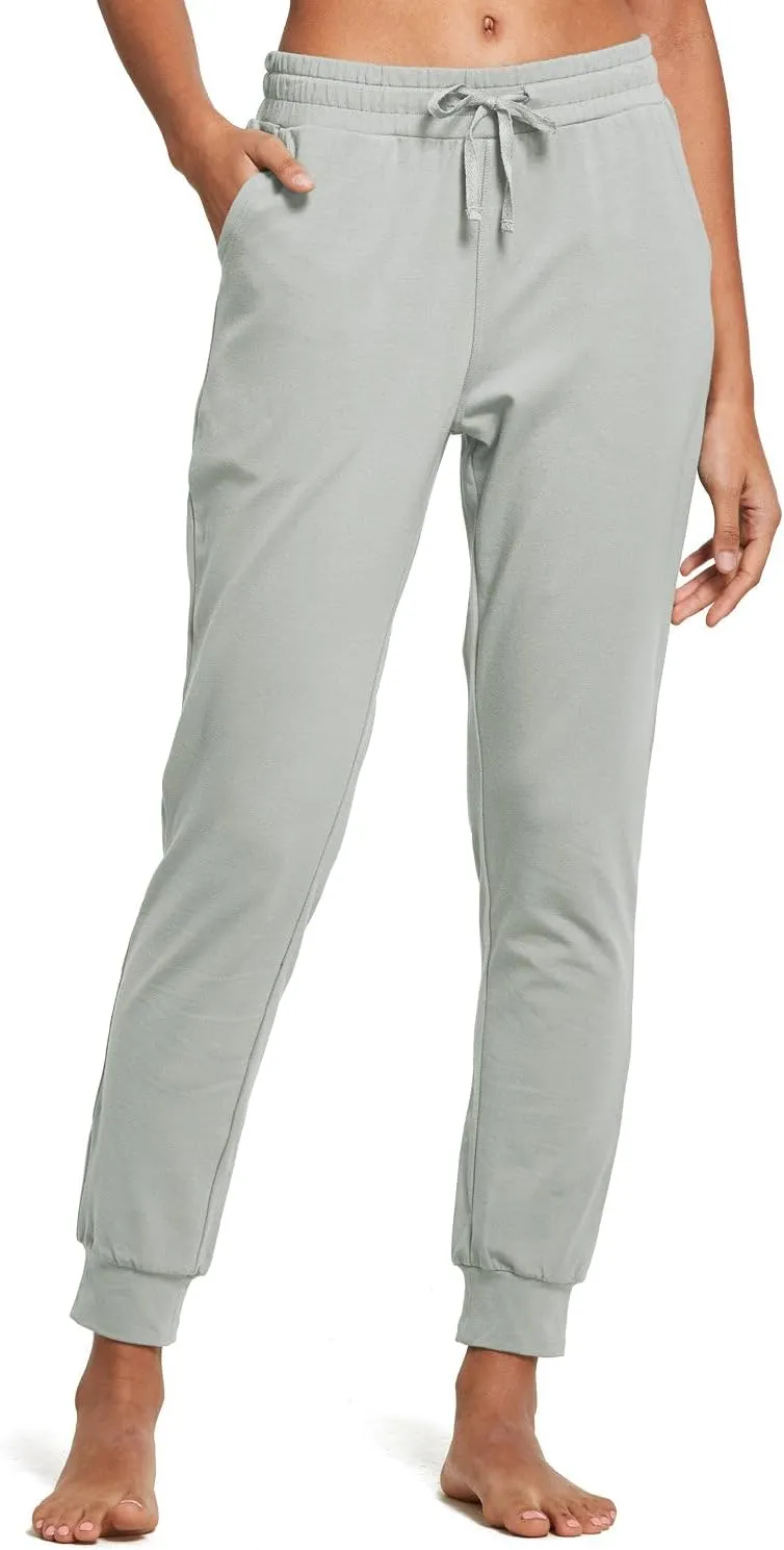 baleaf Womens Sweatpants Cotton Joggers with Pockets Lounge Sweat Pants Tapered Casual Running Workout Yoga