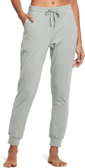 baleaf Womens Sweatpants Cotton Joggers with Pockets Lounge Sweat Pants Tapered Casual Running Workout Yoga