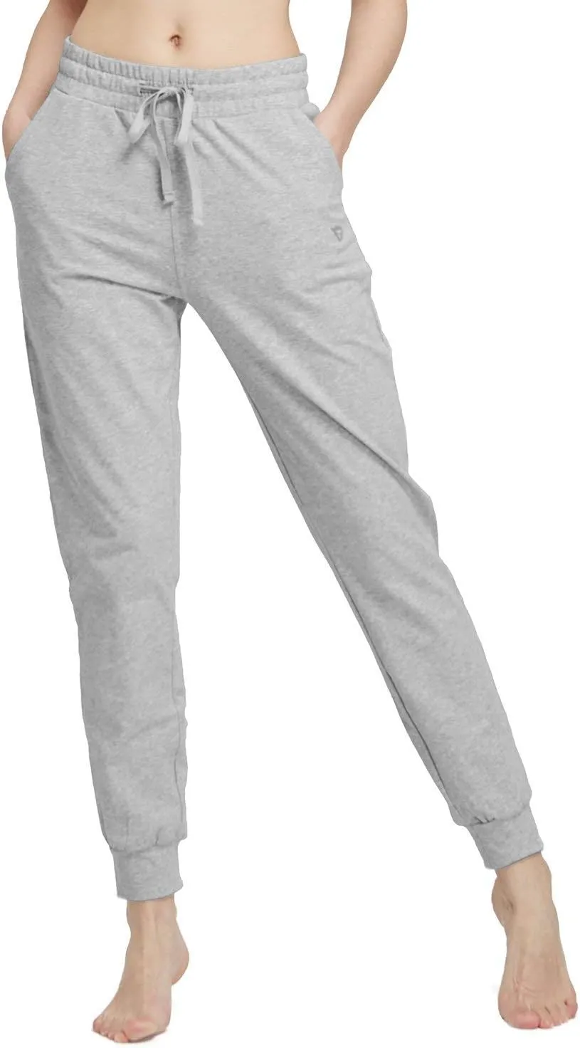 baleaf Womens Sweatpants Cotton Joggers with Pockets Lounge Sweat Pants Tapered Casual Running Workout Yoga