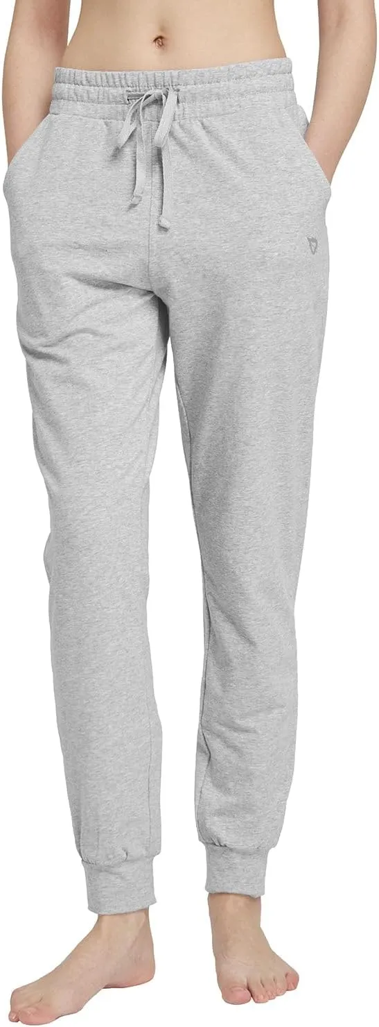 baleaf Womens Sweatpants Cotton Joggers with Pockets Lounge Sweat Pants Tapered Casual Running Workout Yoga