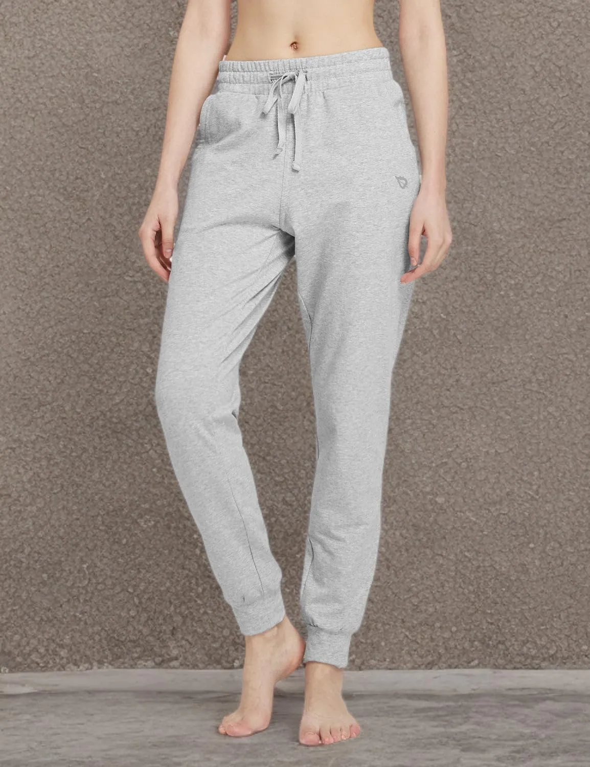 baleaf Womens Sweatpants Cotton Joggers with Pockets Lounge Sweat Pants Tapered Casual Running Workout Yoga