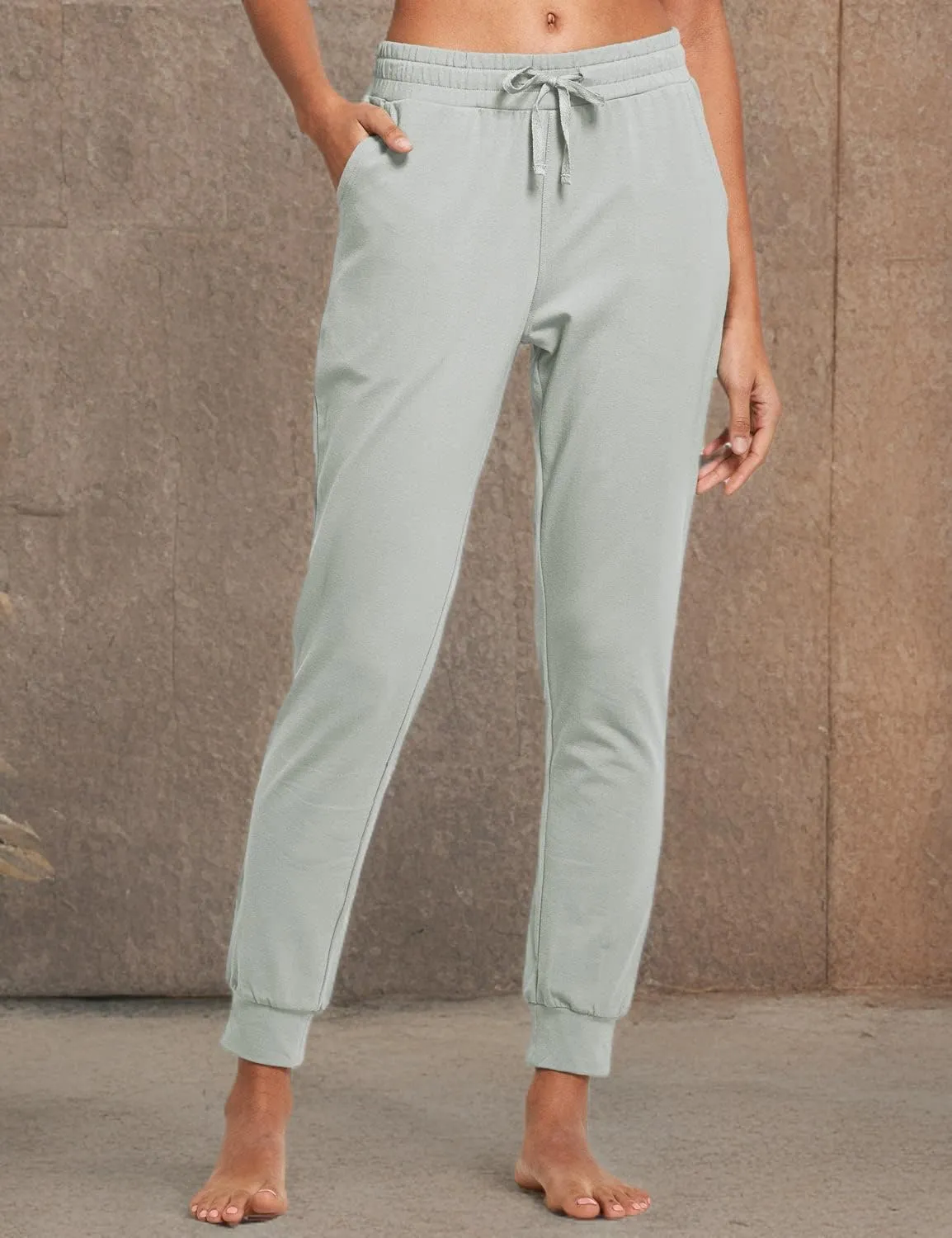baleaf Womens Sweatpants Cotton Joggers with Pockets Lounge Sweat Pants Tapered Casual Running Workout Yoga