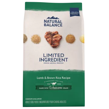 Natural Balance L.I.D. Limited Ingredient Diets Lamb & Brown Rice Formula Dry Dog Food
