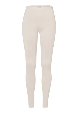 Pure Silk Silk Leggings | Pale Cream 71710-116
