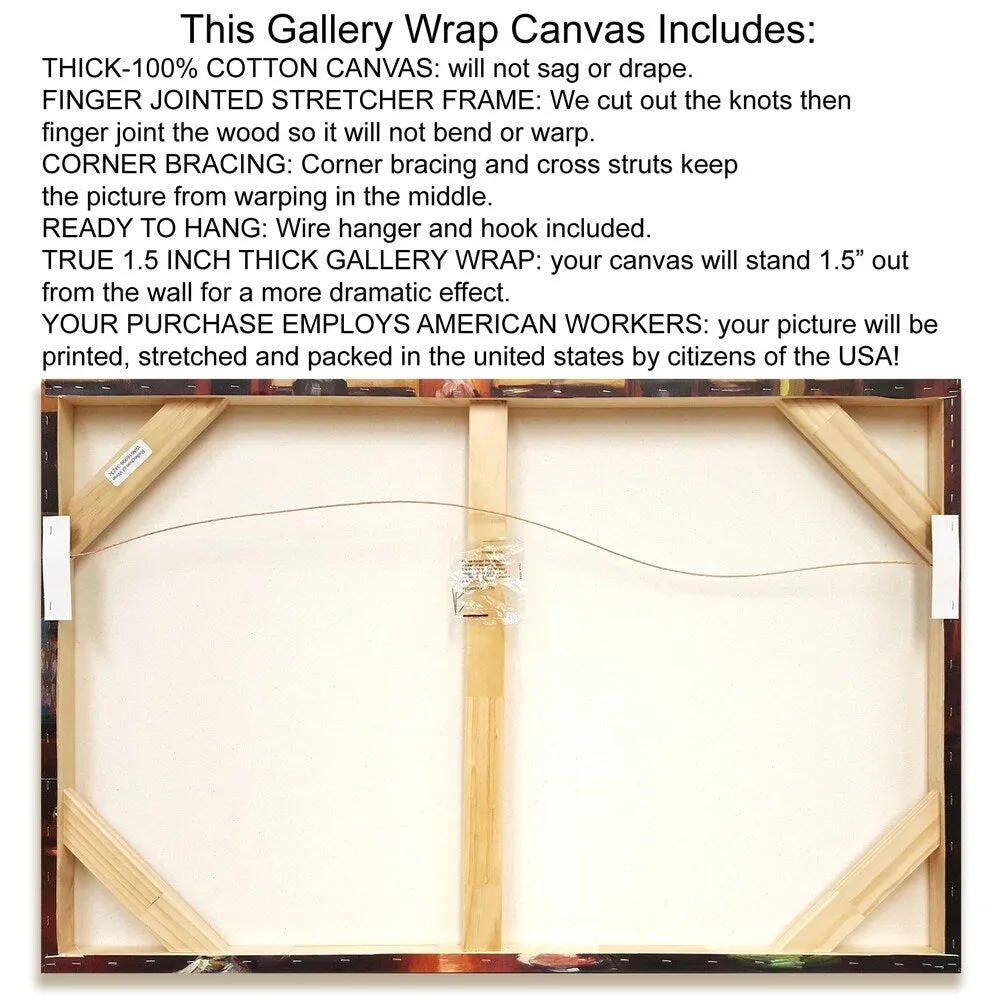 "A Poppy's Touch I Spice" by Daphne Brissonnet, Fine Art Giclee Print on Gallery Wrap Canvas
