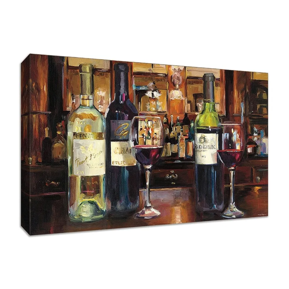 "A Reflection of Wine" by Marilyn Hageman, Fine Art Giclee Print on Gallery Wrap Canvas